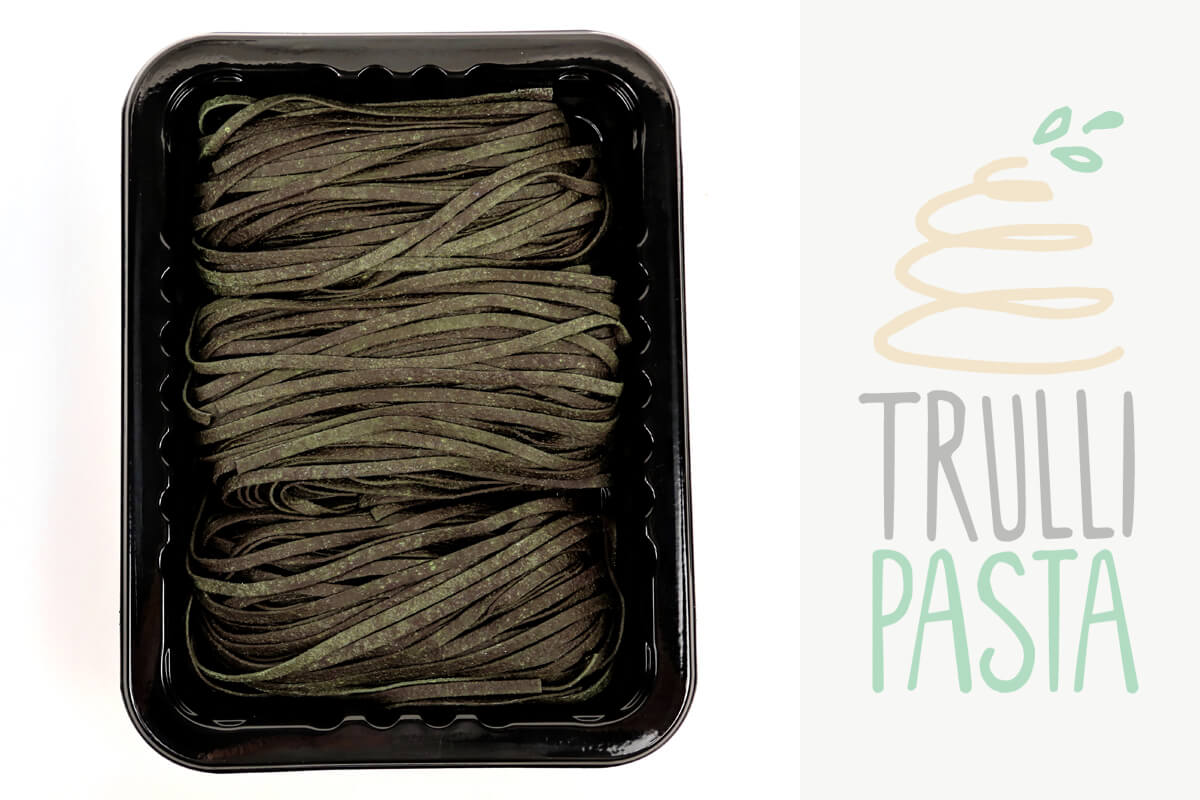 While Popeye ate spinach, NASA chose spirulina for astronauts! Spirulina is a naturally occurring blue-green algae packed with vitamins and minerals. Our spirulina superfood pasta can turn your next Trulli Pasta meal into a supplement. Gram-for-gram, spirulina has more protein than red meat and is thought to help combat high cholesterol and reduce allergy congestion.