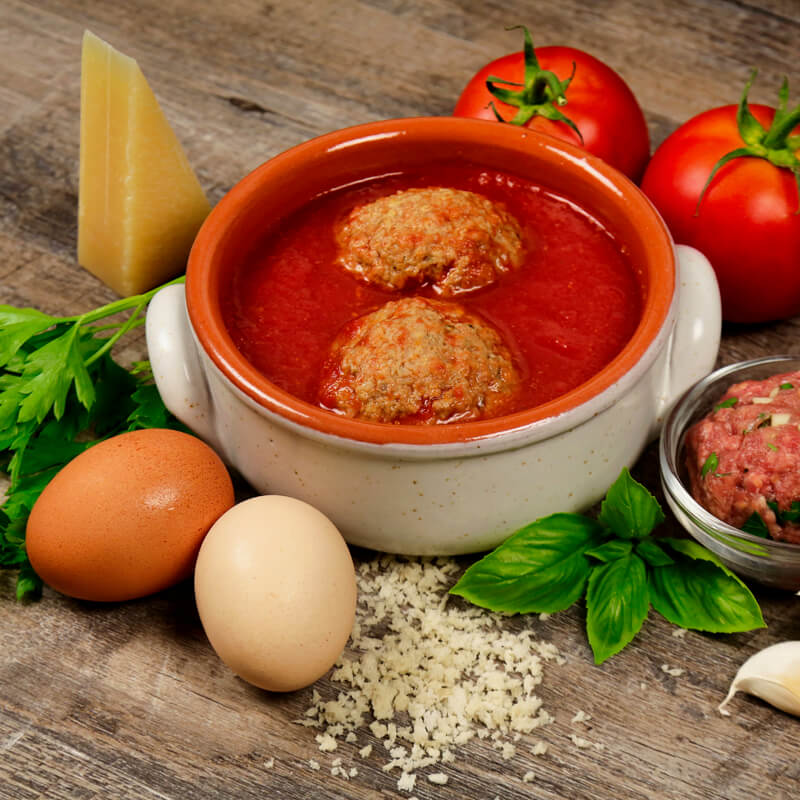 Meatballs in Tomato Sauce